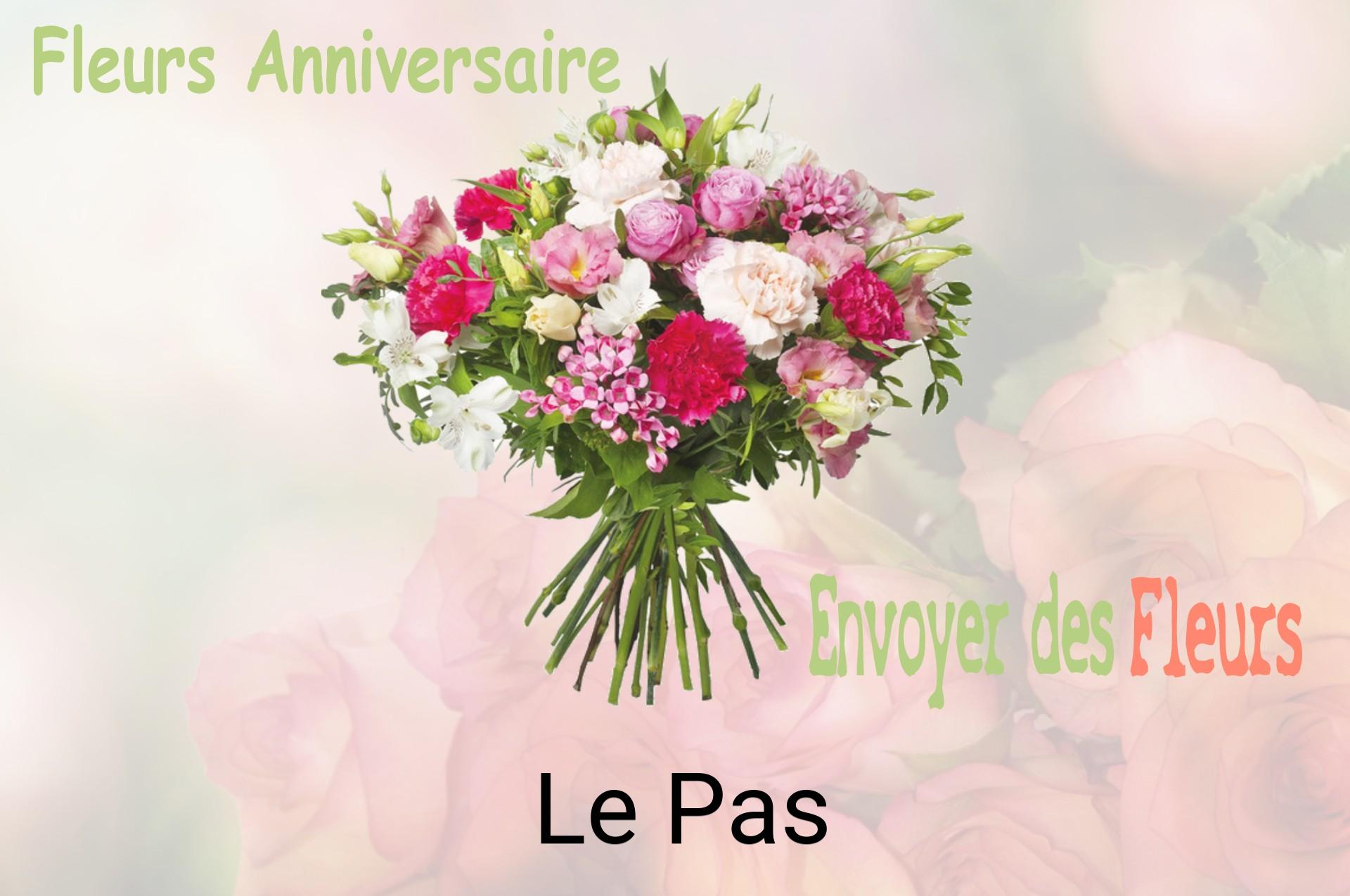 Bouquet de fleurs d’anniversaire livré à Le Pas